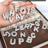 26 English Letter Necklace Female Copper Inlaid – Jewelry Gift Ideas — 5