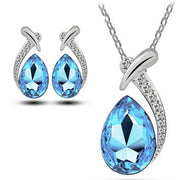 Crystal Necklace Water Drop Korean Style Clavicle – Jewelry Gift Ideas — 5