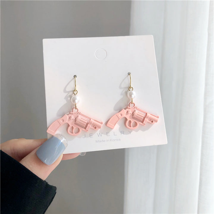 Cute And Funny Fun Earrings Pink Sweet Earrings Girl – Gifts for Kids — 1