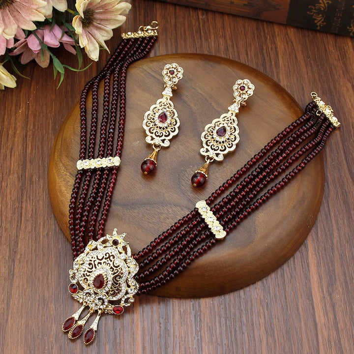 Morocco Bridal Wedding Necklace Jewelry Set – Jewelry Gift Ideas — 1