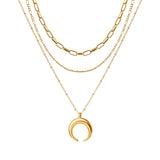 Korean Jewelry Multi-Layer Chain Head Pendant – Jewelry Gift Ideas — 11