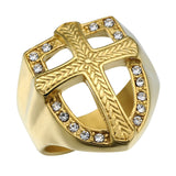 Shield cross ring symbol ring – Practical Gifts — 1