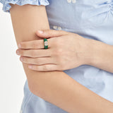 Women's Drip Oil Zircon Fashion Ring – Stylish Gifts — 3