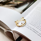 Sterling Silver Water Droplet Crown Women Ring – Gifts for Her — 6