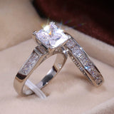 Fashion Temperament Couple Zircon Ring – Stylish Gifts — 4