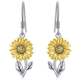 Cute Lady Animal Bee Sunflower Heart Earrings – Surprise Gifts — 3