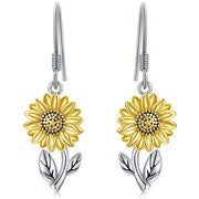 Cute Lady Animal Bee Sunflower Heart Earrings – Surprise Gifts — 3