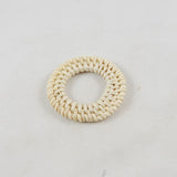 Vintage Straw Rattan Earrings Geometric Ring – Practical Gifts — 18