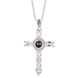 Jewelry Cross Projection Necklace Bronze – Jewelry Gift Ideas — 4