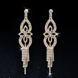 European And American Luxury Full Diamond Long Tassel – Stylish Gifts — 7