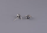 S925 Silver Retro Unisex Fashion Angel Wings Stud – Stylish Gifts — 5