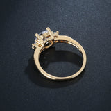 Fashion Women's Simulated Diamond Brass Ring – Stylish Gifts — 2