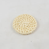 Vintage Straw Rattan Earrings Geometric Ring – Practical Gifts — 3