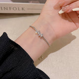 Niche Refined Zircon Bow Bracelet For Women – Jewelry Gift Ideas — 4