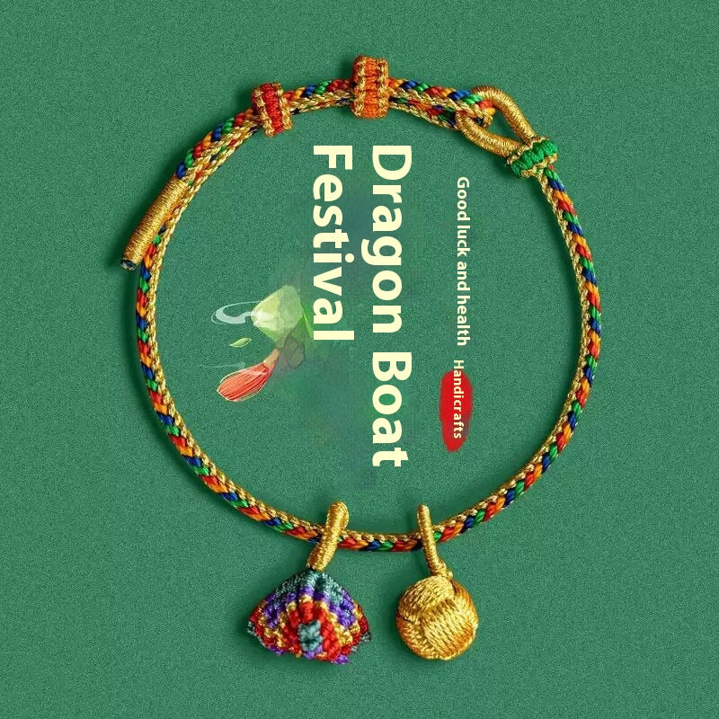 Dragon Boat Festival Colorful Rope Hand Weaving – Jewelry Gift Ideas — 1