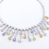 Women's Fashion Simple Water Drop Tassel Necklace – Jewelry Gift Ideas — 4