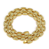 European Hip Hop Rhinestone-encrusted Chain – Jewelry Gift Ideas — 3
