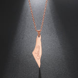 Titanium Steel Corrosion Israel Map Ancient Text – Jewelry Gift Ideas — 14
