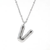 Fashion Letter Necklace Female Stainless Steel – Jewelry Gift Ideas — 15