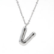 Fashion Letter Necklace Female Stainless Steel – Jewelry Gift Ideas — 15