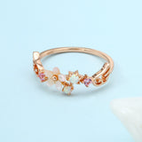 Auspicious Flower Language Ring – Unique Gift Ideas — 1