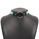 Women's Simple Round Leather Necklace – Jewelry Gift Ideas — 3