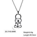 Cartoon Titanium Steel Cut Double-sided Polished – Jewelry Gift Ideas — 10