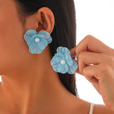 Sweet And Simple Ginkgo Leaf Flower Large Earrings – Thoughtful Gifts — 4