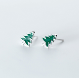 Christmas tree stud earrings – Everyday Gifts — 6