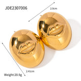 Fashion Lip Shape Ball Stud Earrings High-grade Simple – Stylish Gifts — 5