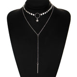 Street Shot Necklace Handmade Sequins Star Tassel – Jewelry Gift Ideas — 6