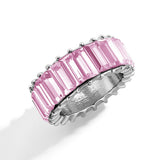 Colorful personality fashion geometric ring – Stylish Gifts — 12