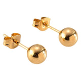 Simple Stainless Steel Ball Stud Earrings – Unique Gift Ideas — 3