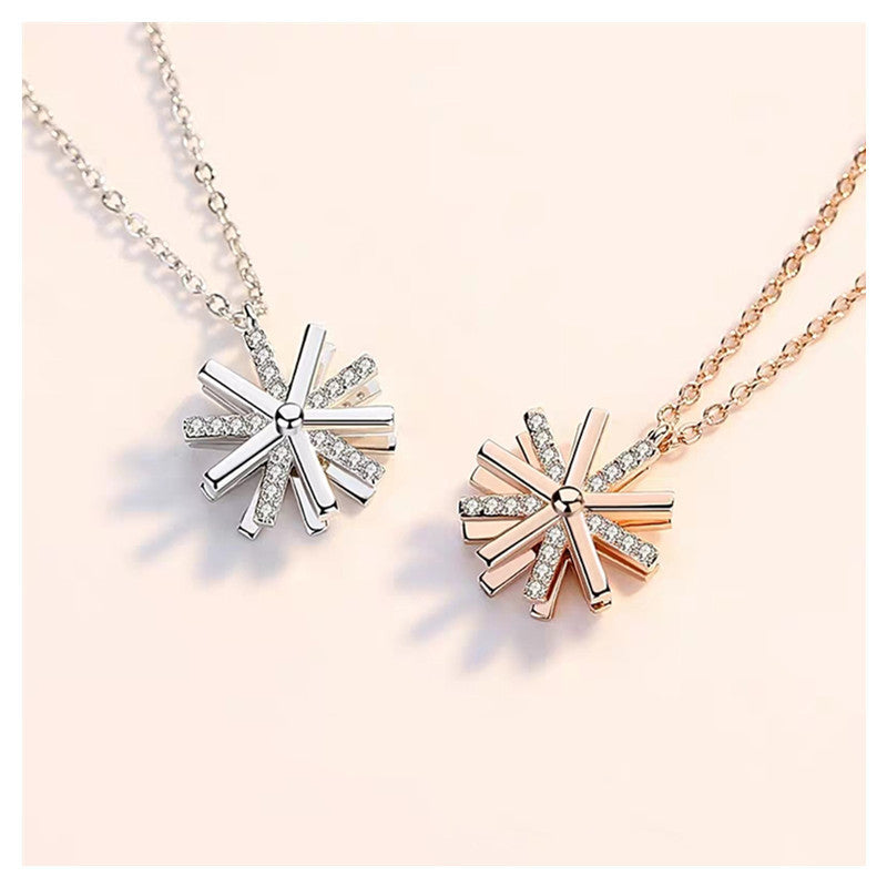 Rotating Smart Pendant Sunflower Windmill – Jewelry Gift Ideas — 1