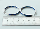 Bluewhite fire opal earrings – Holiday Gift Ideas — 4