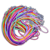 Rope Leather Rope Wax Thread Necklace Rope Black – Jewelry Gift Ideas — 8