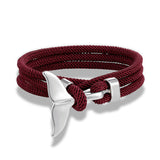 Anchor Ocean Whale Tail Bracelet Milan Rope – Jewelry Gift Ideas — 15