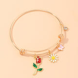 Fashion Classic Drop Oil Rose Butterfly Pendant – Jewelry Gift Ideas — 5