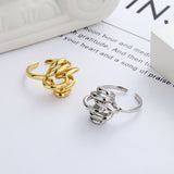 Twisted and Twisted Metal Thai Silver Ring – Meaningful Gifts — 1