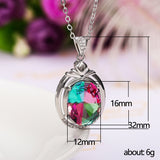 Fashion Color Crystal Short Pendant Collarbone – Jewelry Gift Ideas — 5