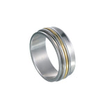 Concave Three-color Three-ring Rotating – Special Occasion Gifts — 9