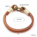 Horseshoe Bracelet Leather Bracelet – Jewelry Gift Ideas — 5
