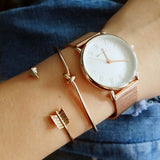 Women's Vintage Cuff Arrow Knotted Bracelet – Jewelry Gift Ideas — 2