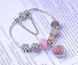 Love Pendant Pink Simple Fashion Bracelet – Jewelry Gift Ideas — 1