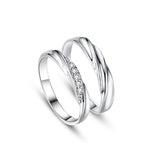 Couple Simple High Sense Four Claw Couple Rings – Stylish Gifts — 3