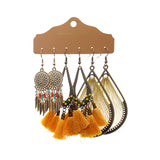Simple Small Clear Alloy Earrings Retro Set – Thoughtful Gifts — 9