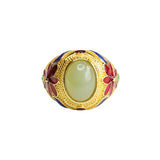 Qingshui Ring Jade Thumb Ring Ring Retro – Meaningful Gifts — 4