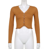 Fashion Personality Lace Stitching Slim Top – Stylish Gifts — 3