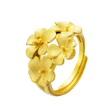Vietnam Placer Gold Lady's Flower Accessories – Jewelry Gift Ideas — 7