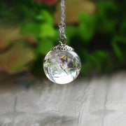 Resin dandelion flower pendant – Jewelry Gift Ideas — 9
